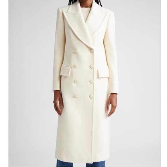 NEW Gorgeous Veronica Beard Nalida Wool Blend Dickey Coat in Ivory - Picture 7 of 13